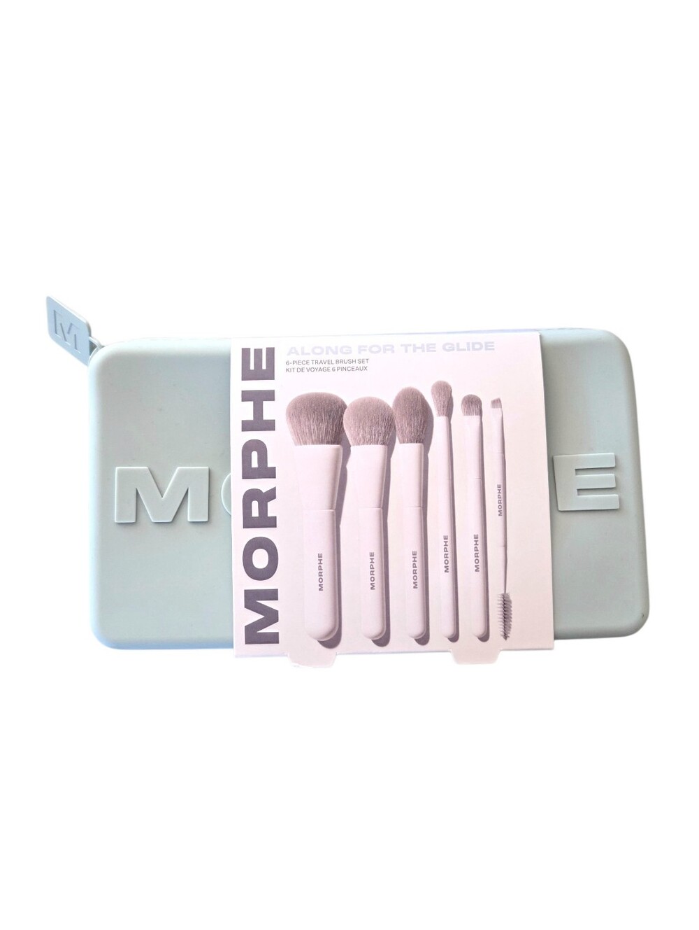 Morphe Along For The Glide 6-piece Travel Brush Set, NEW IN ORIGINAL PACKAGING